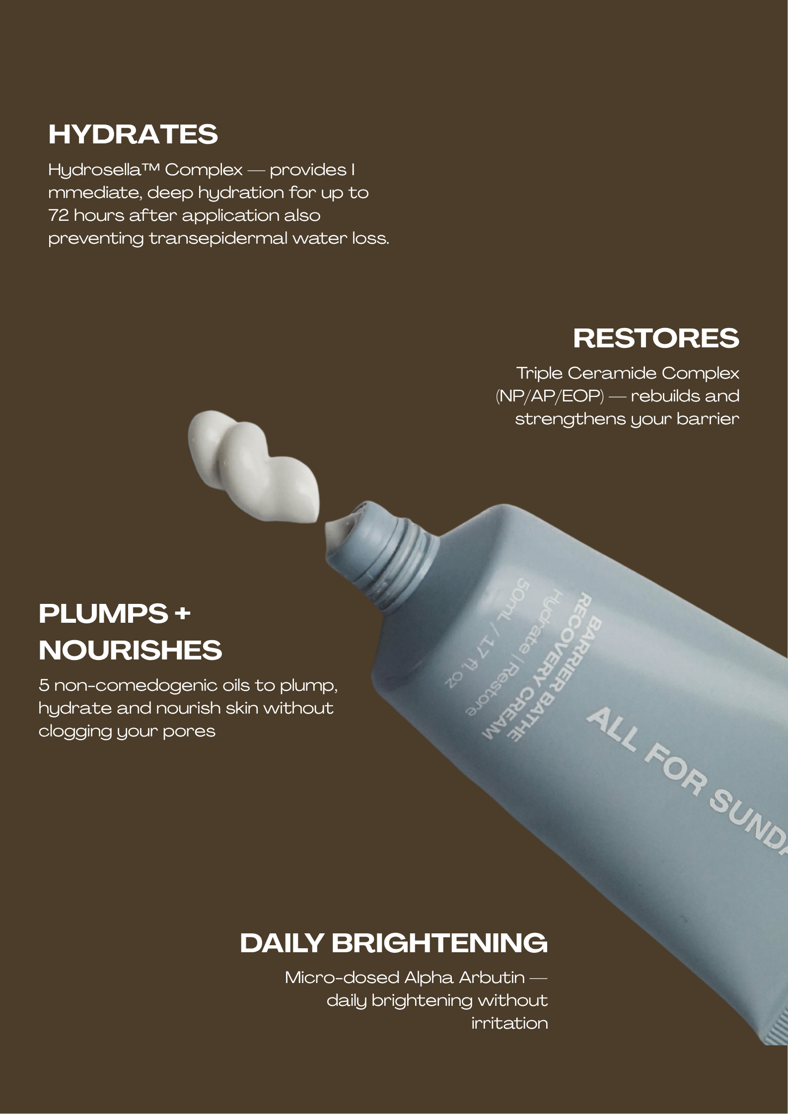 BARRIER BATHE RECOVERY CREAM